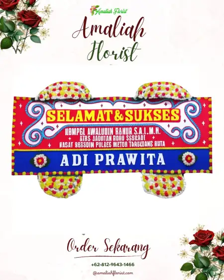 Papan Bunga Ucapan Selamat Pasa Kubang
